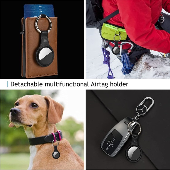 🆕 Mens AirTag Wallet with Money Clip, with Gift Box - Picture 6 of 7